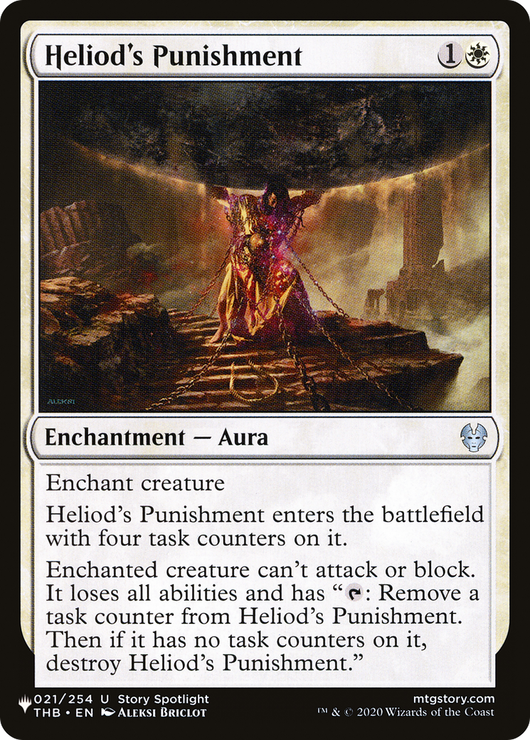 Heliod's Punishment [The List Reprints] | Cards and Coasters CA