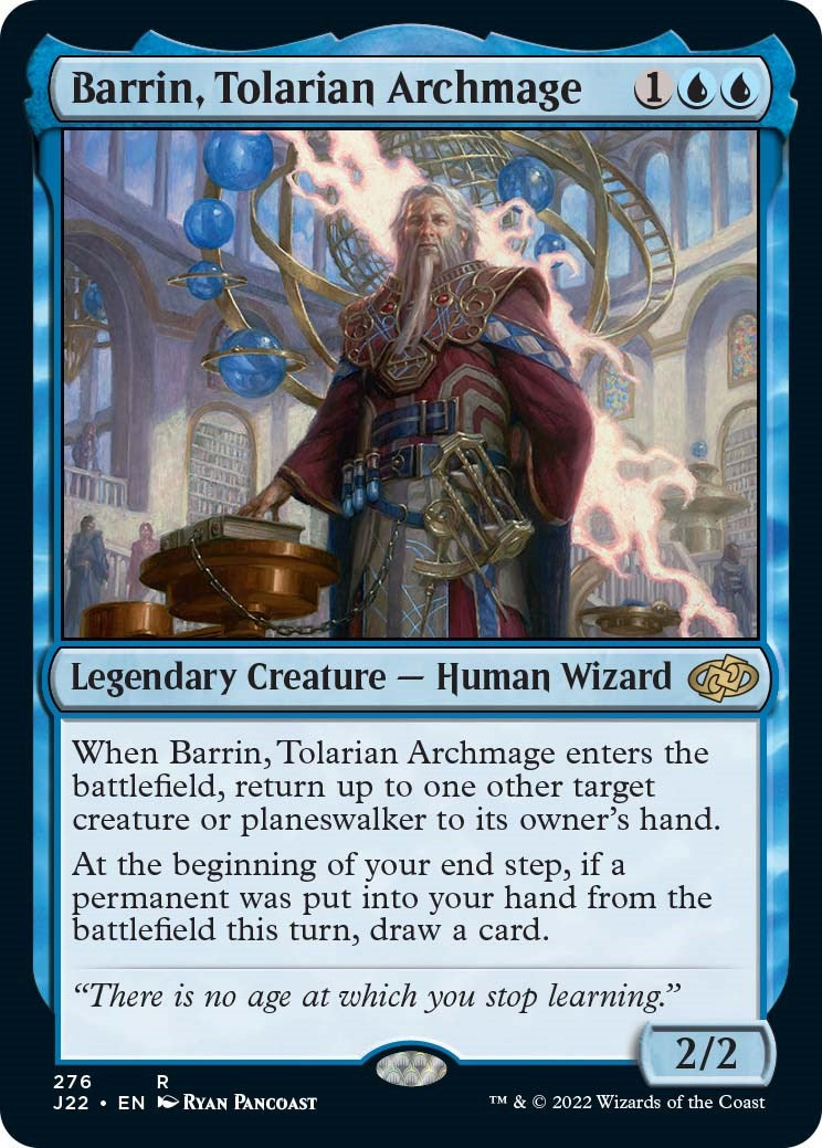 Barrin, Tolarian Archmage [Jumpstart 2022] | Cards and Coasters CA