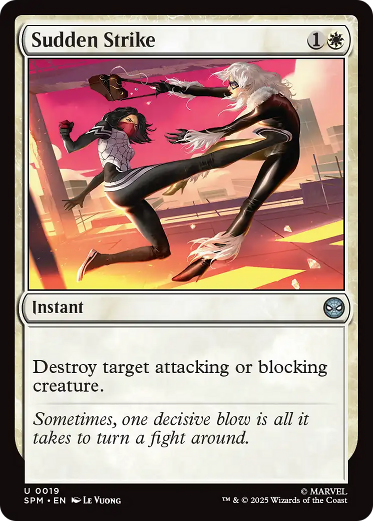 Sudden Strike [Marvel's Spider-Man] | Cards and Coasters CA