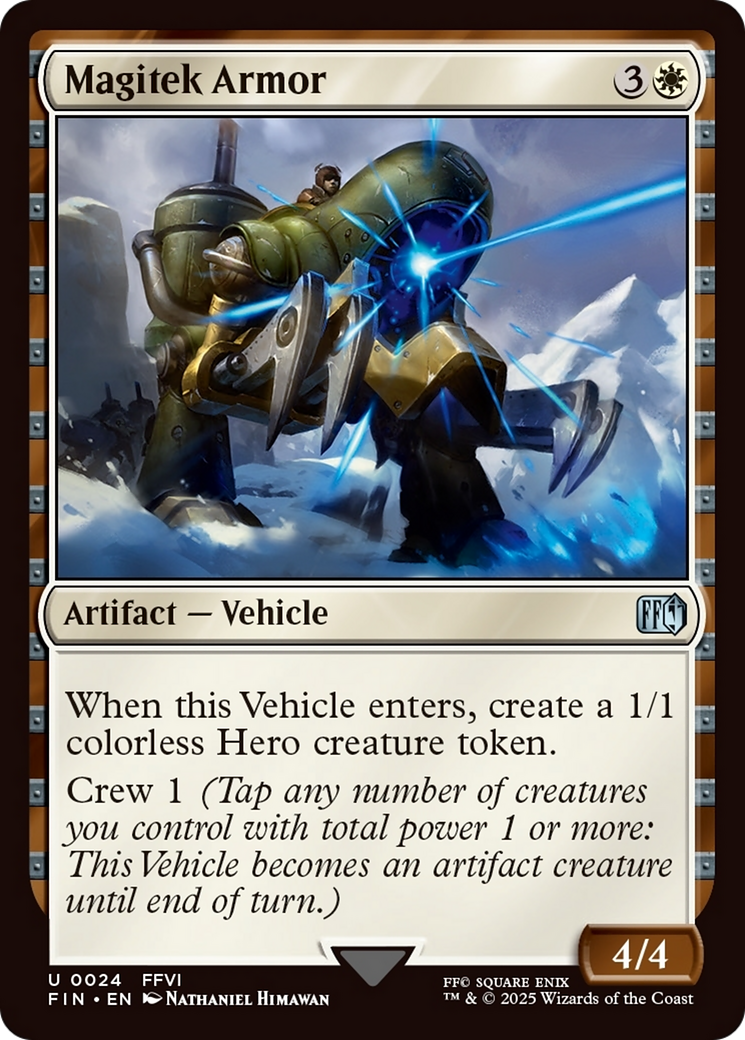 Magitek Armor [FINAL FANTASY] | Cards and Coasters CA