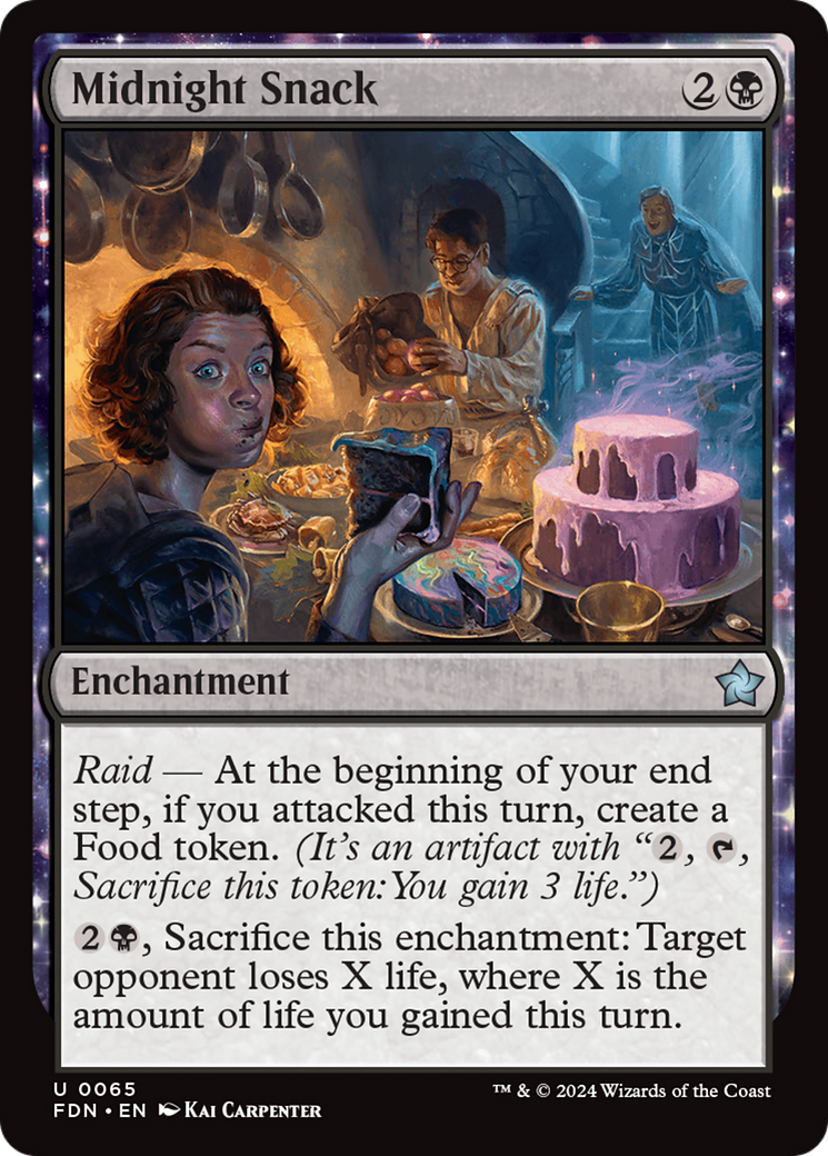 Midnight Snack [Foundations] | Cards and Coasters CA