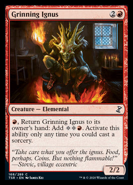 Grinning Ignus [Time Spiral Remastered] | Cards and Coasters CA