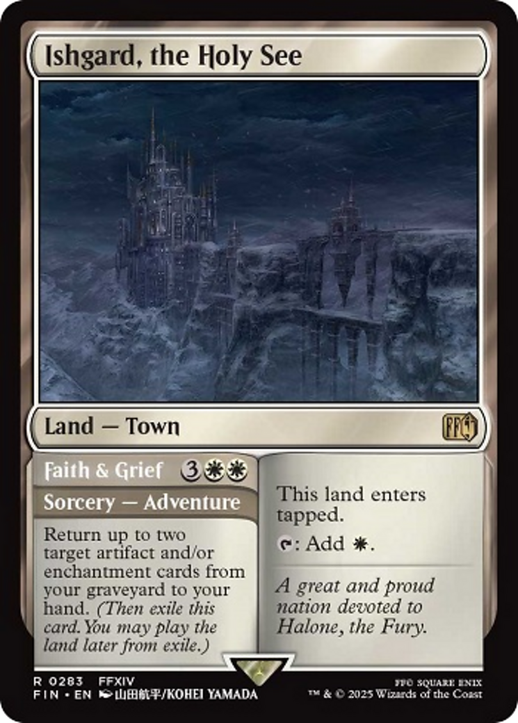 Ishgard, the Holy See [FINAL FANTASY] | Cards and Coasters CA