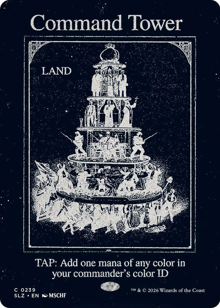 Command Tower (0239) [Secret Lair x MSCHF: The Zeta Set] | Cards and Coasters CA