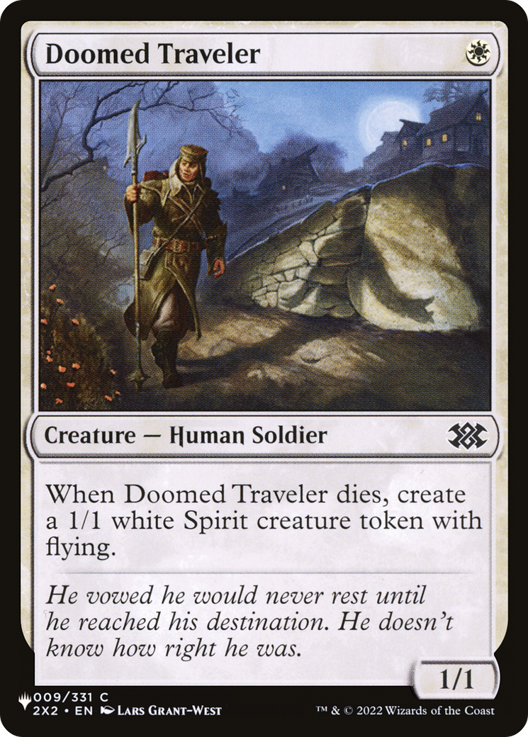 Doomed Traveler [The List] | Cards and Coasters CA