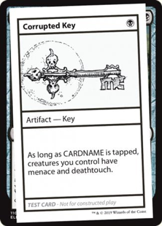 Corrupted Key (2021 Edition) [Mystery Booster Playtest Cards] | Cards and Coasters CA