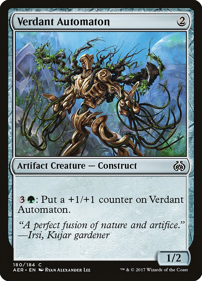Verdant Automaton [Aether Revolt] | Cards and Coasters CA