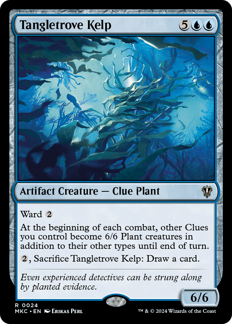 Tangletrove Kelp [Murders at Karlov Manor Commander] | Cards and Coasters CA