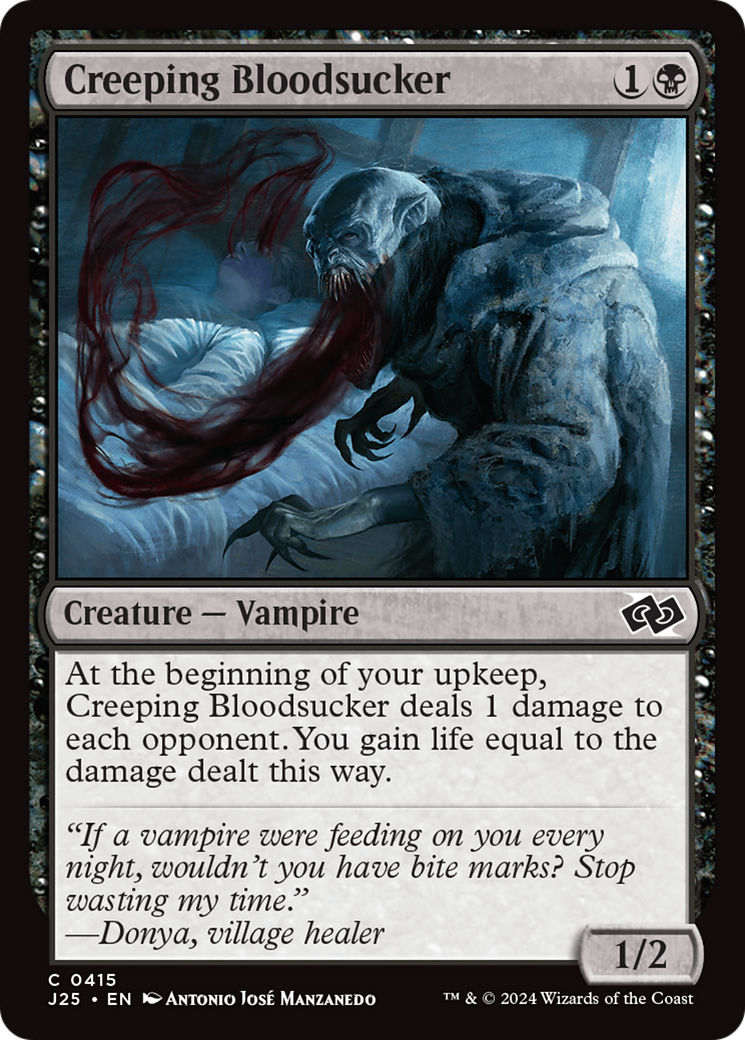 Creeping Bloodsucker [Foundations Jumpstart] | Cards and Coasters CA