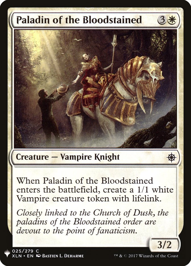 Paladin of the Bloodstained [Mystery Booster] | Cards and Coasters CA