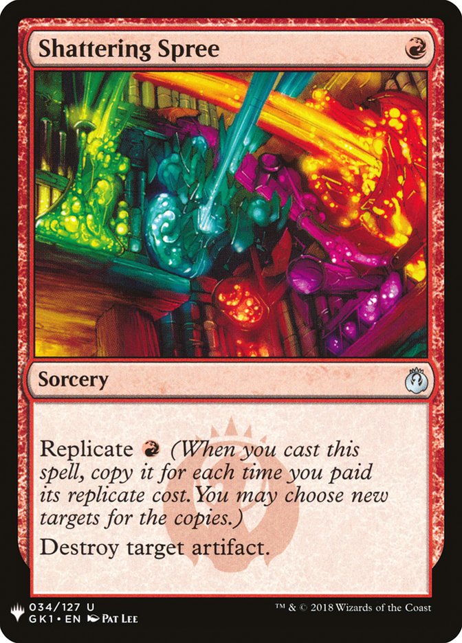 Shattering Spree [Mystery Booster] | Cards and Coasters CA