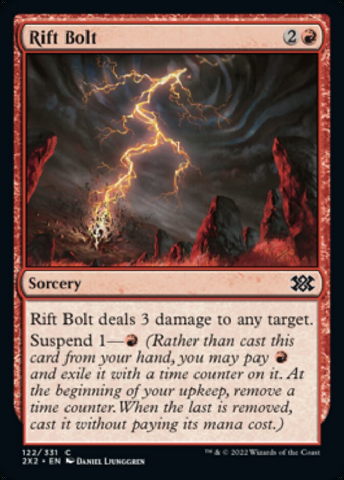 Rift Bolt [Double Masters 2022] | Cards and Coasters CA