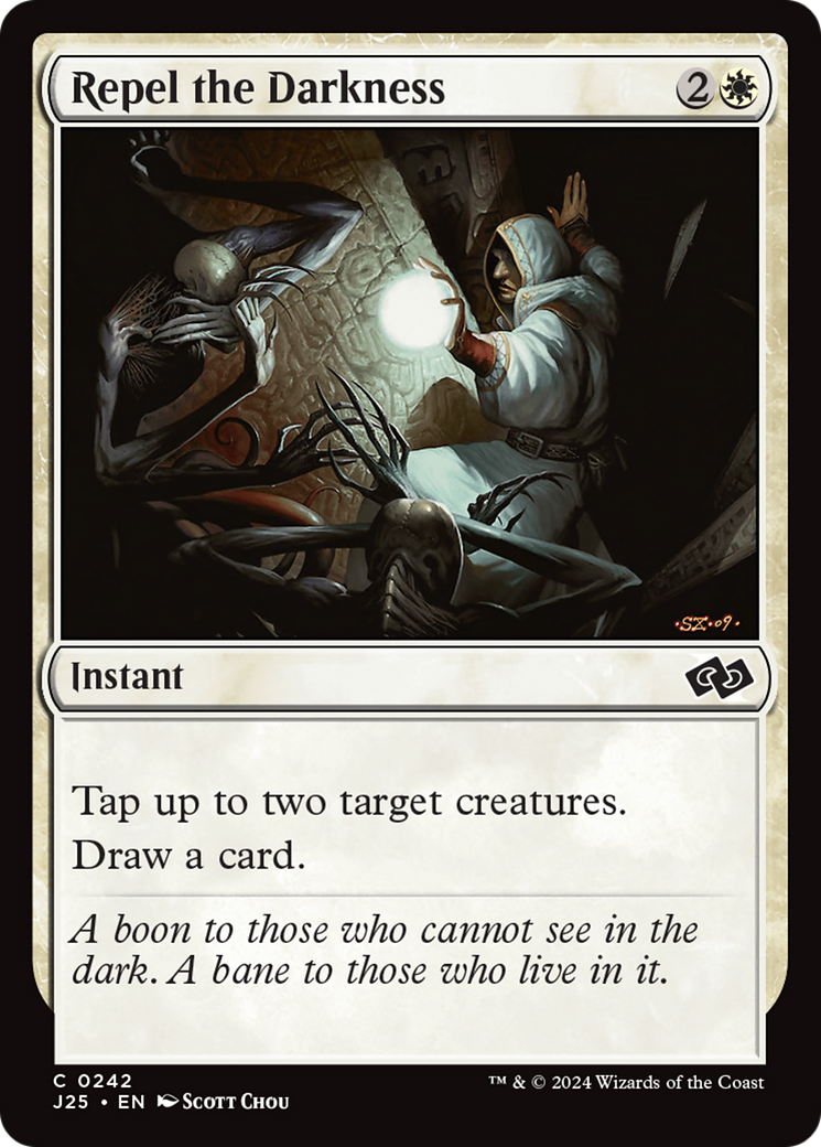Repel the Darkness [Foundations Jumpstart] | Cards and Coasters CA