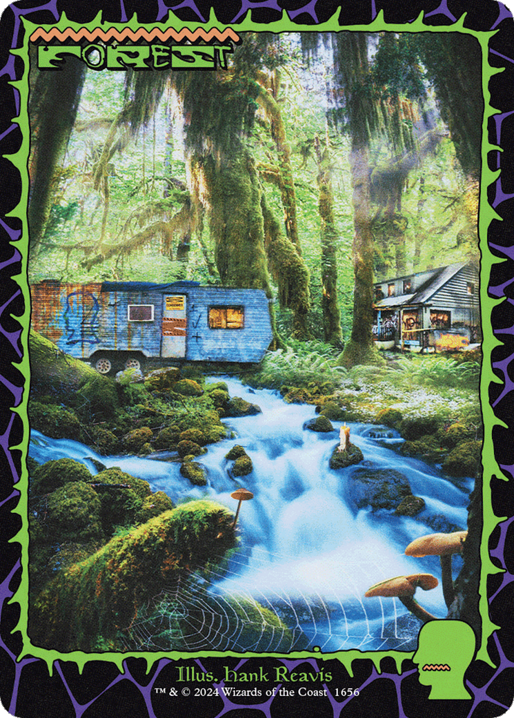 Forest (1656) (Rainbow Foil) [Secret Lair Drop Series] | Cards and Coasters CA