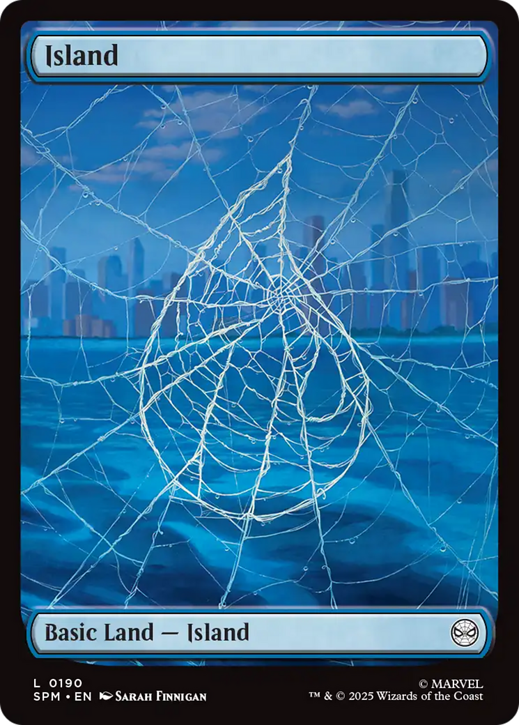 Island (0190) [Marvel's Spider-Man] | Cards and Coasters CA