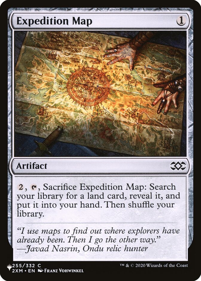 Expedition Map [The List] | Cards and Coasters CA
