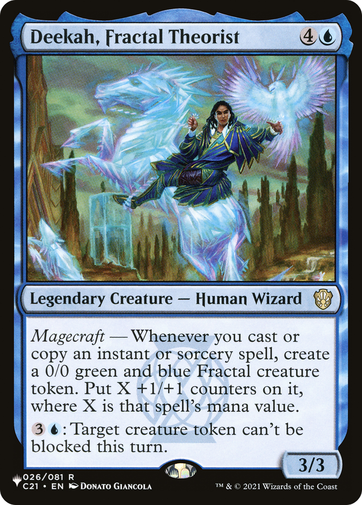 Deekah, Fractal Theorist [The List] | Cards and Coasters CA