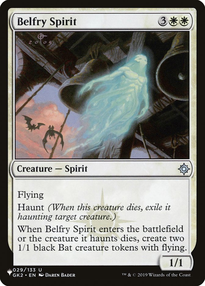 Belfry Spirit [The List] | Cards and Coasters CA