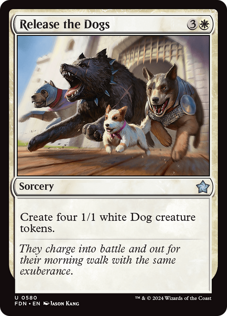 Release the Dogs [Foundations] | Cards and Coasters CA