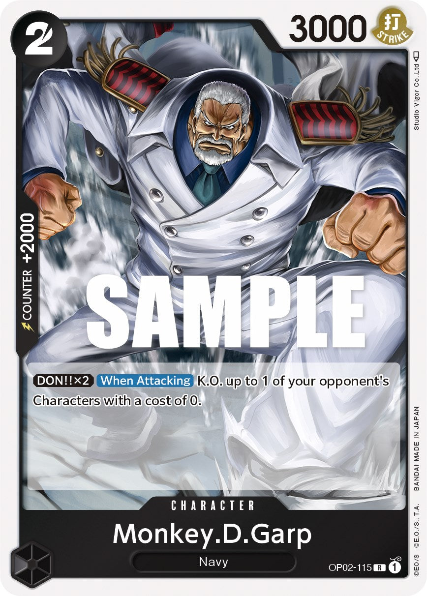 Monkey.D.Garp [Paramount War] | Cards and Coasters CA