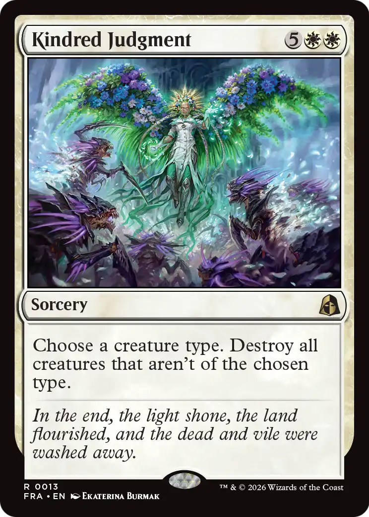 Kindred Judgment [Reality Fracture] | Cards and Coasters CA