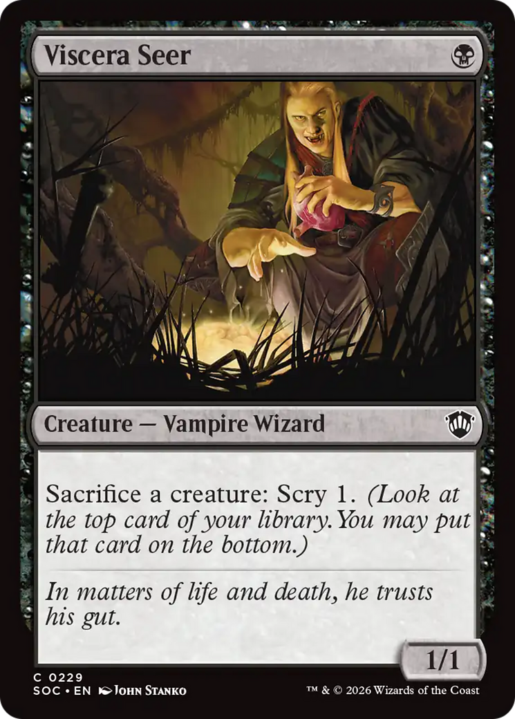 Viscera Seer [Secrets of Strixhaven Commander] | Cards and Coasters CA
