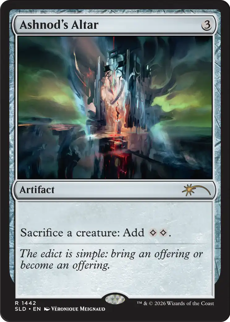 Ashnod's Altar [Secret Lair Drop Series] | Cards and Coasters CA