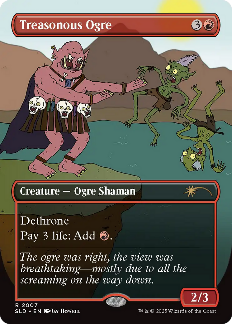 Treasonous Ogre [Secret Lair Drop Series] | Cards and Coasters CA