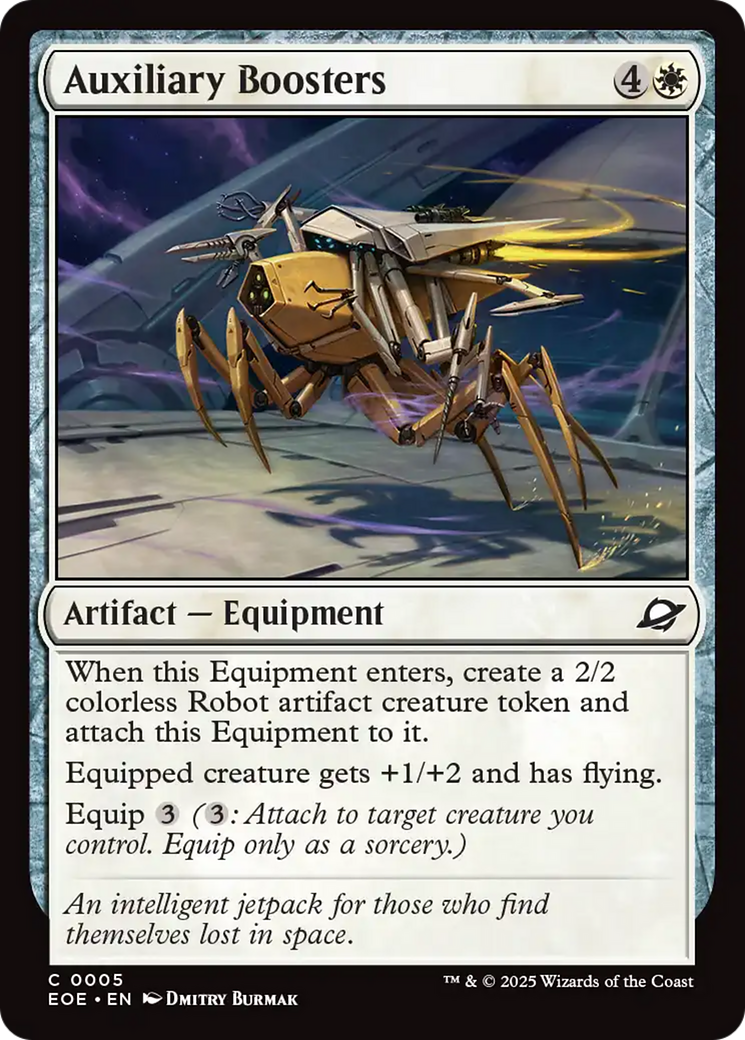Auxiliary Boosters [Edge of Eternities] | Cards and Coasters CA