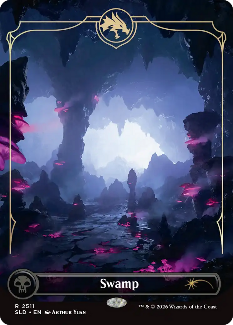 Swamp (2511) [Secret Lair Drop Series] | Cards and Coasters CA