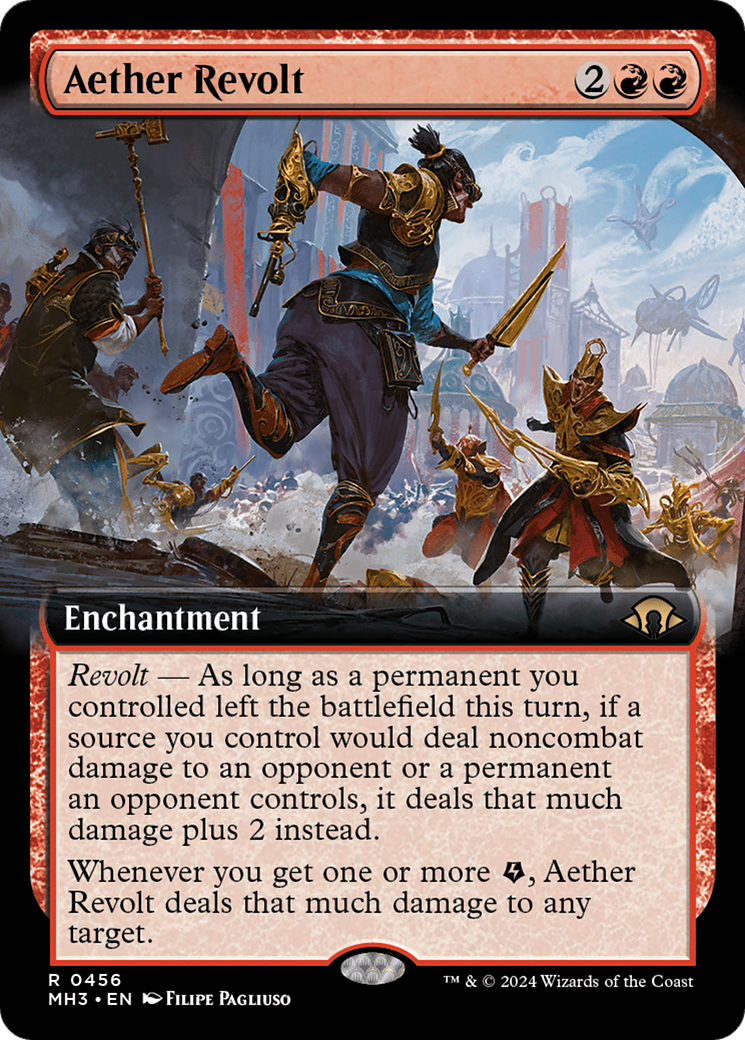 Aether Revolt (Extended Art) [Modern Horizons 3] | Cards and Coasters CA