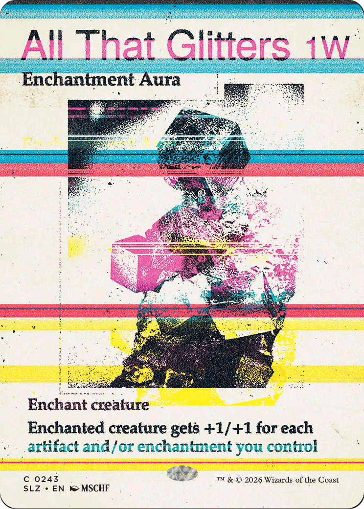 All That Glitters (0243) [Secret Lair x MSCHF: The Zeta Set] | Cards and Coasters CA