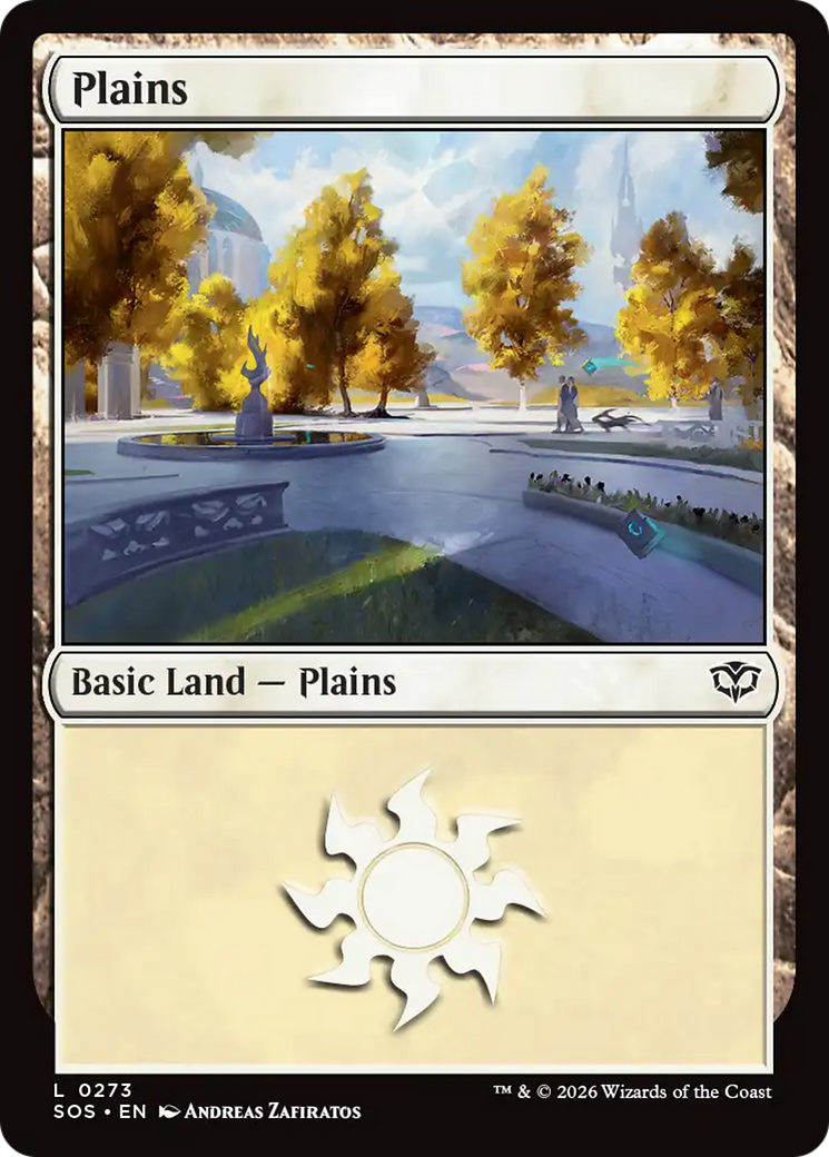 Plains (0273) [Secrets of Strixhaven] | Cards and Coasters CA