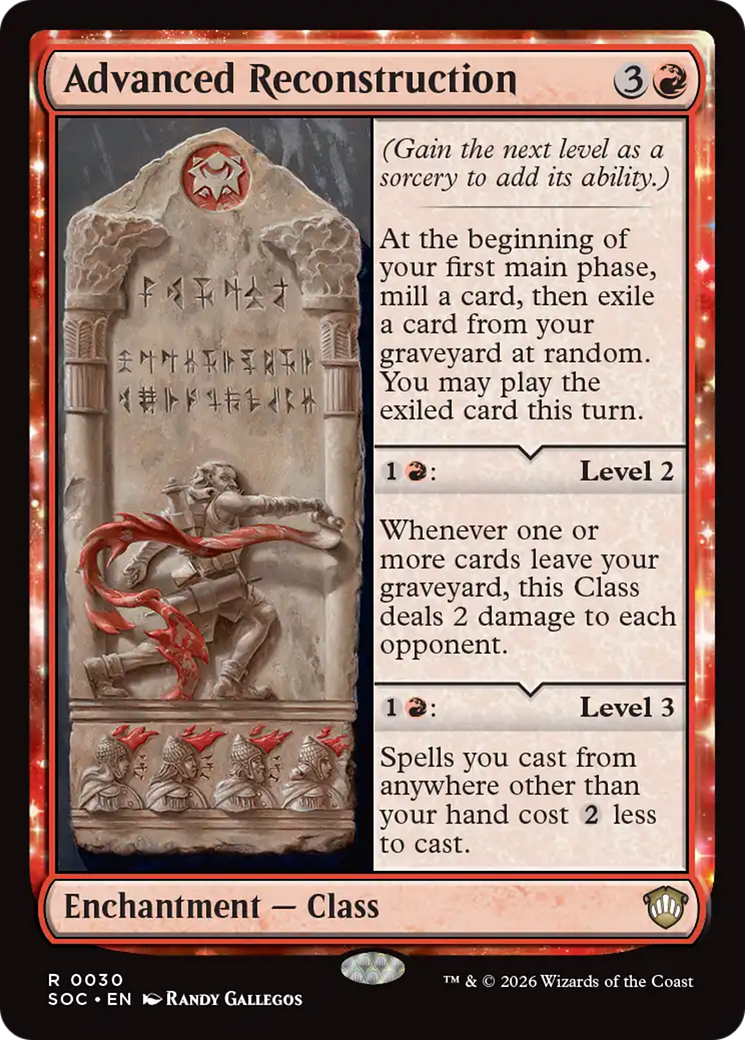 Advanced Reconstruction [Secrets of Strixhaven Commander] | Cards and Coasters CA