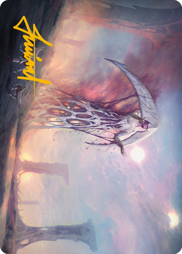 White Sun's Twilight Art Card (Gold-Stamped Signature) [Phyrexia: All Will Be One Art Series] | Cards and Coasters CA