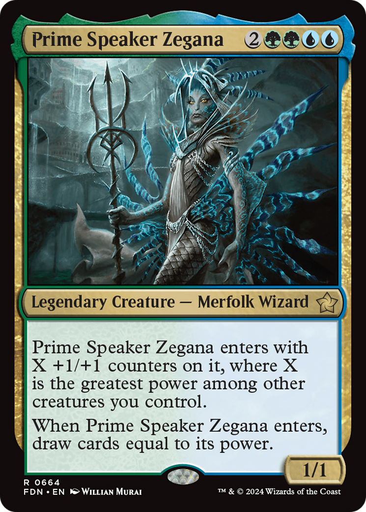 Prime Speaker Zegana [Foundations] | Cards and Coasters CA