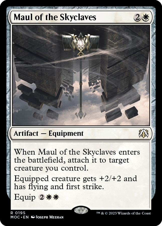 Maul of the Skyclaves [March of the Machine Commander] | Cards and Coasters CA