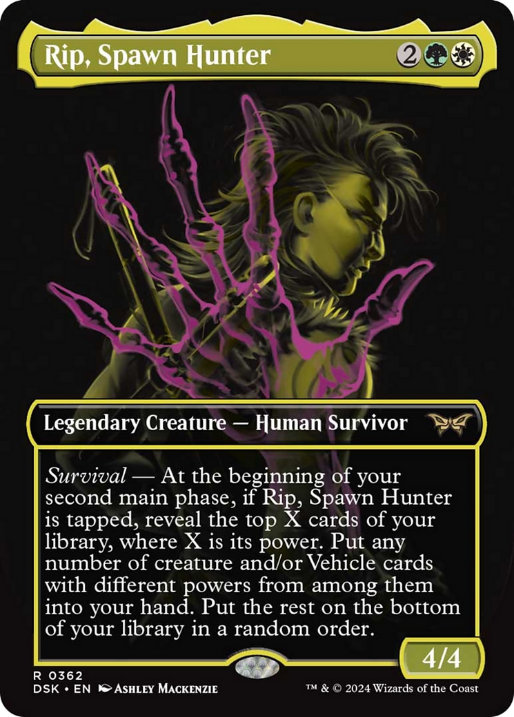 Rip, Spawn Hunter (Showcase) [Duskmourn: House of Horror] | Cards and Coasters CA