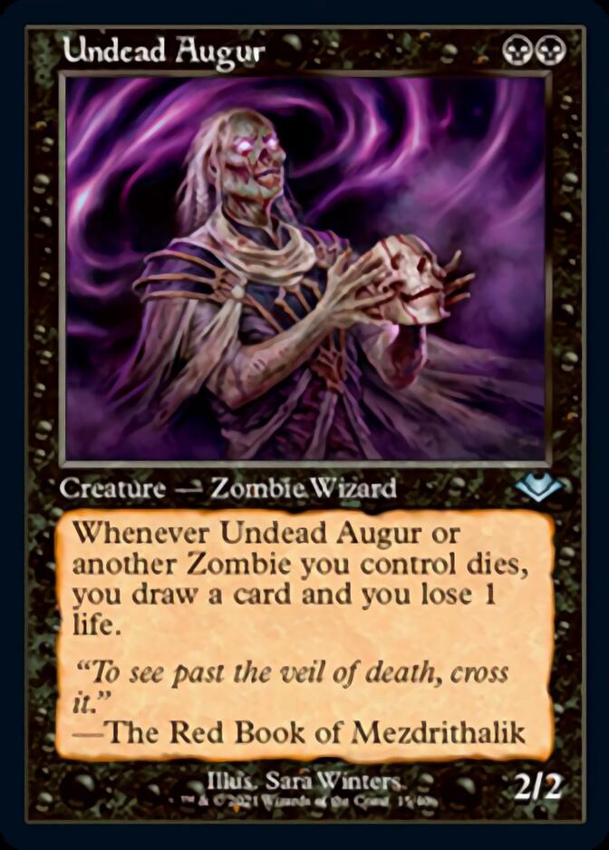 Undead Augur (Retro Foil Etched) [Modern Horizons] | Cards and Coasters CA