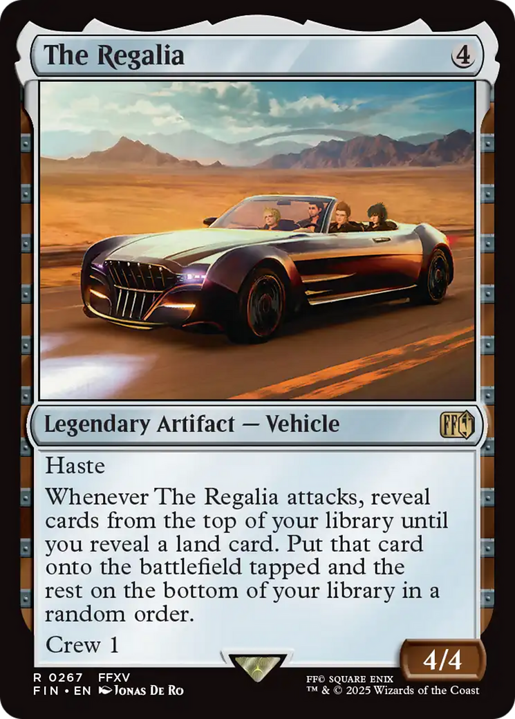 The Regalia [FINAL FANTASY] | Cards and Coasters CA