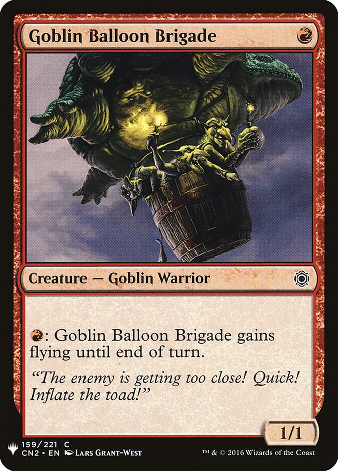 Goblin Balloon Brigade [Mystery Booster] | Cards and Coasters CA