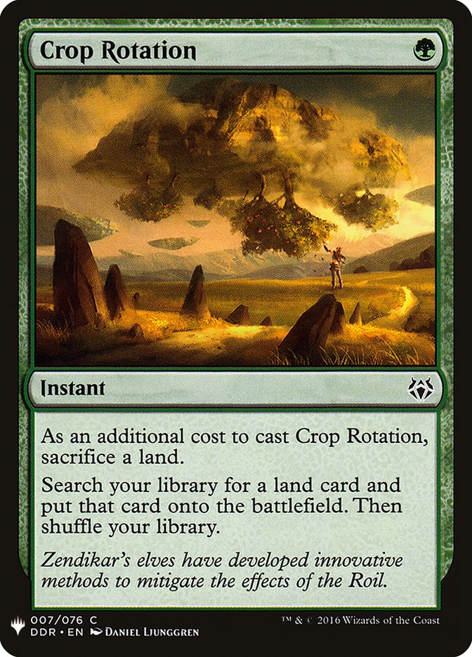 Crop Rotation [Mystery Booster] | Cards and Coasters CA