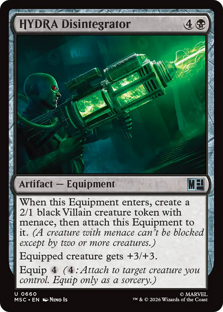 HYDRA Disintegrator [Marvel Super Heroes Commander] | Cards and Coasters CA
