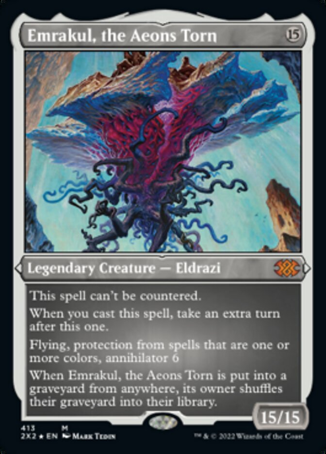 Emrakul, the Aeons Torn (Foil Etched) [Double Masters 2022] | Cards and Coasters CA