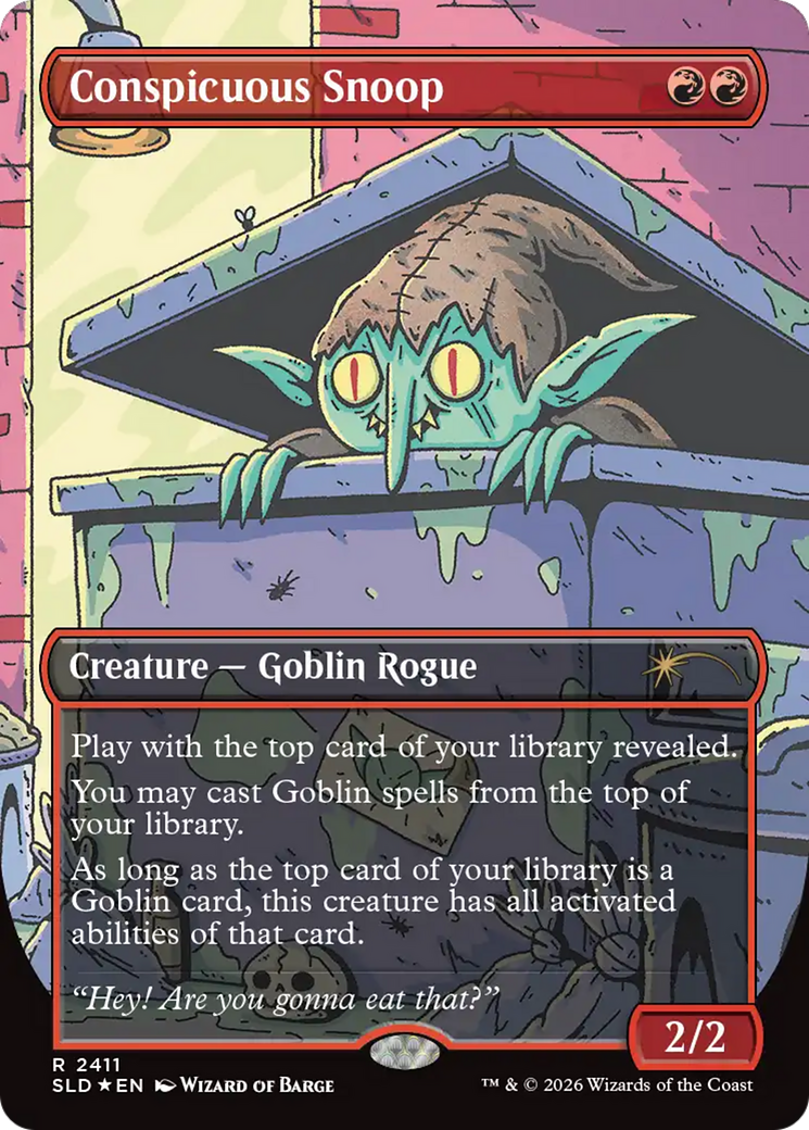 Conspicuous Snoop [Secret Lair Drop Series] | Cards and Coasters CA