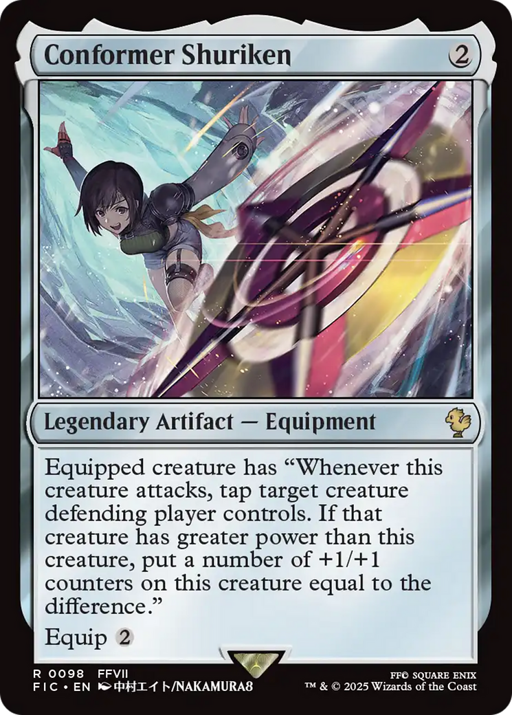 Conformer Shuriken [FINAL FANTASY Commander] | Cards and Coasters CA