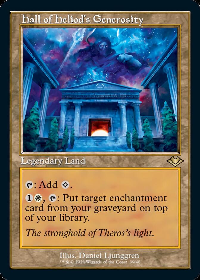 Hall of Heliod's Generosity (Retro) [Modern Horizons] | Cards and Coasters CA