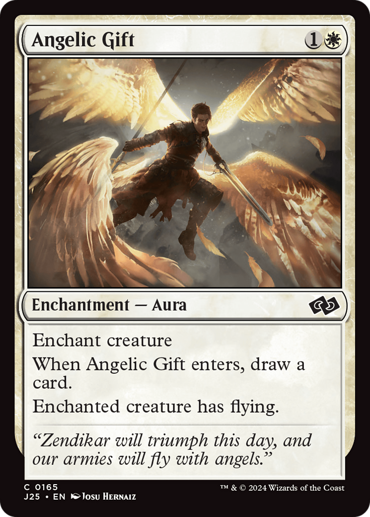 Angelic Gift [Foundations Jumpstart] | Cards and Coasters CA