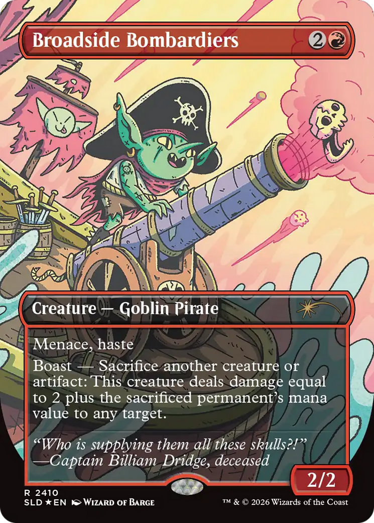 Broadside Bombardiers [Secret Lair Drop Series] | Cards and Coasters CA