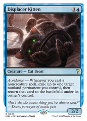 Displacer Kitten (White Border) [Mystery Booster 2] | Cards and Coasters CA